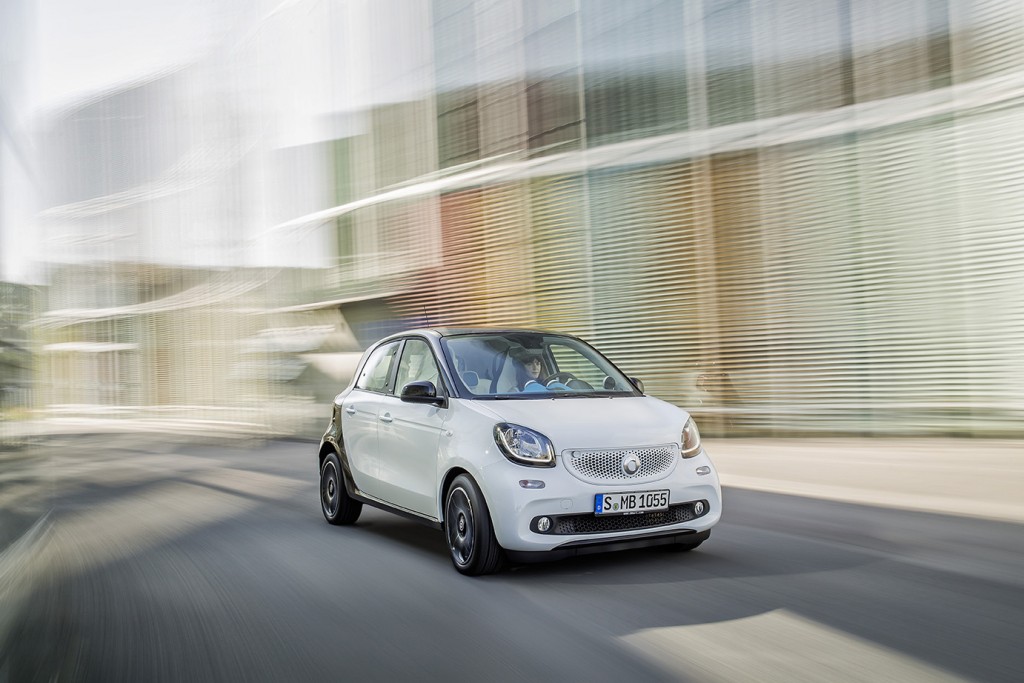 Fahrzeugneuzulassungen im Mai 2015 1 smart forfour, BR W453, 2014