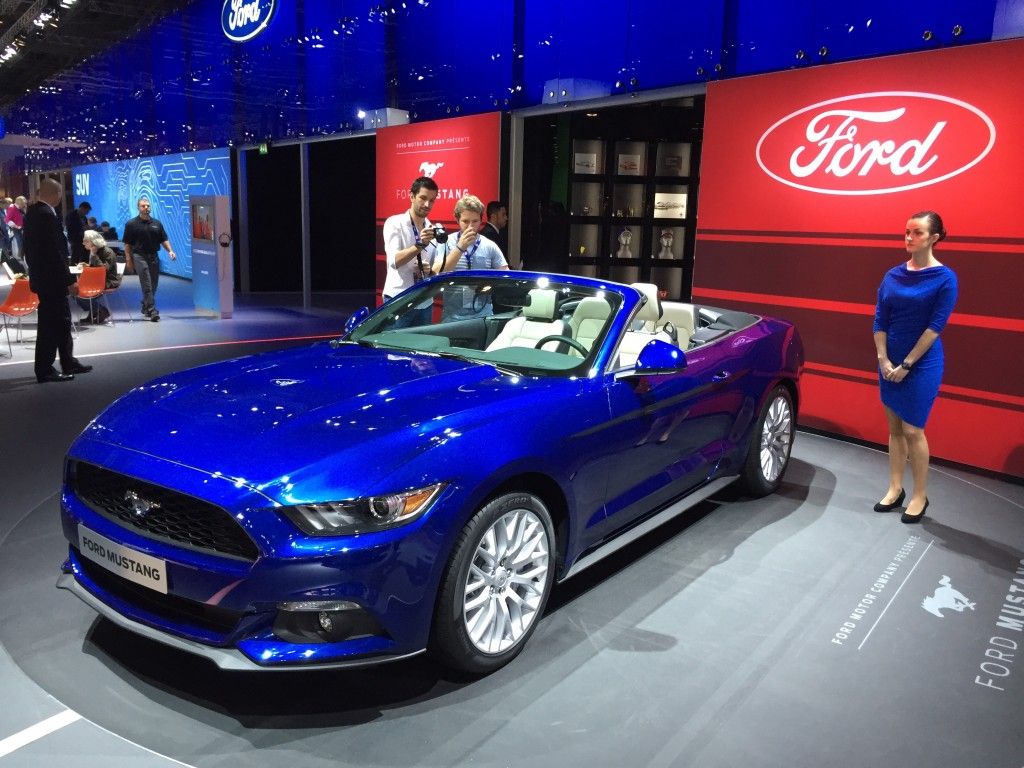 Autosalon Paris - Ein Rundgang 9 Mustang - Alter Bekannter aus Amerika neu gewandet
