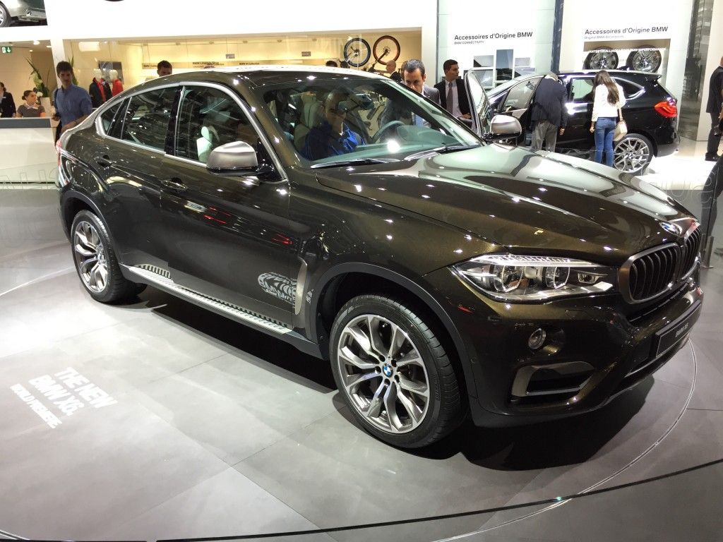 Autosalon Paris - Ein Rundgang 8 BMW X6 nach dem Facelift