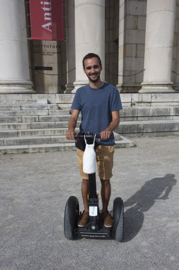 Mit dem Segway durch München 1 Segway PT Bastian