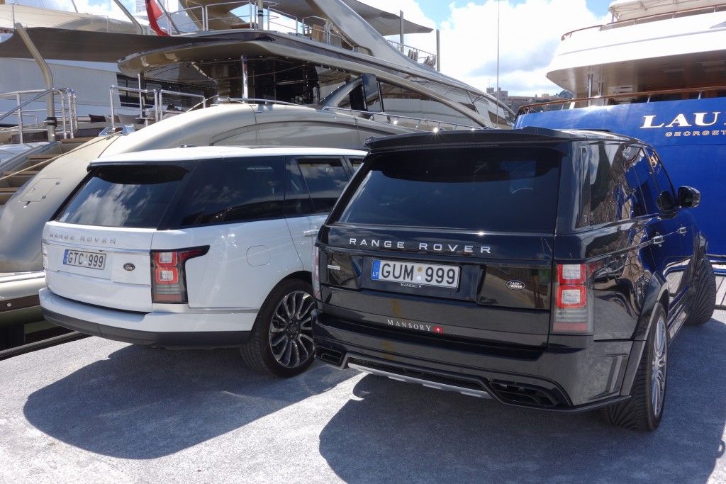 Promenade durch Monaco - prunkvolle Yachten, teure Autos und schöne Frauen 4 Range Rover Mansory