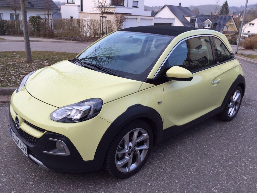 Die gezähmte Wildheit eines Drei-Tage-Bartes: Opel Adam Rocks, der Frauenheld 1 Opel Adam Seitenansicht