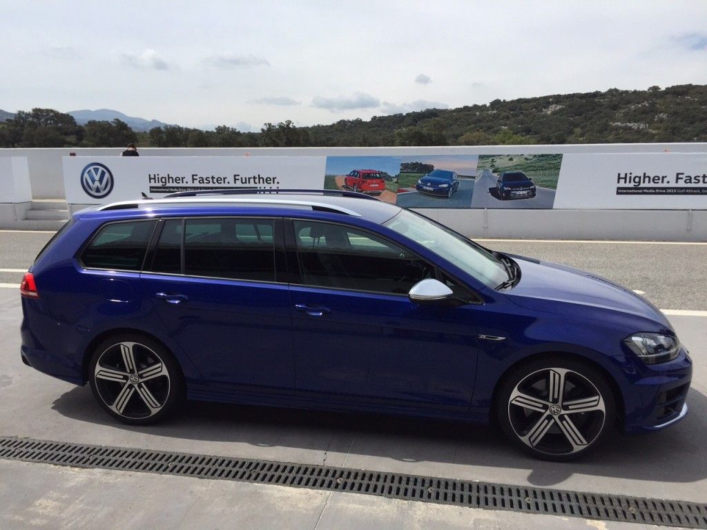 Golf Variant wird zum Rennauto für Familienväter 1 IMG_1208