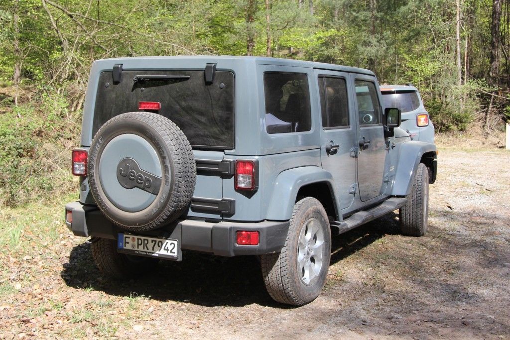 Cabrio fahren mal anders – Der Jeep Wrangler Rubicon X 13 Jeep Wrangler Unlimited Heck