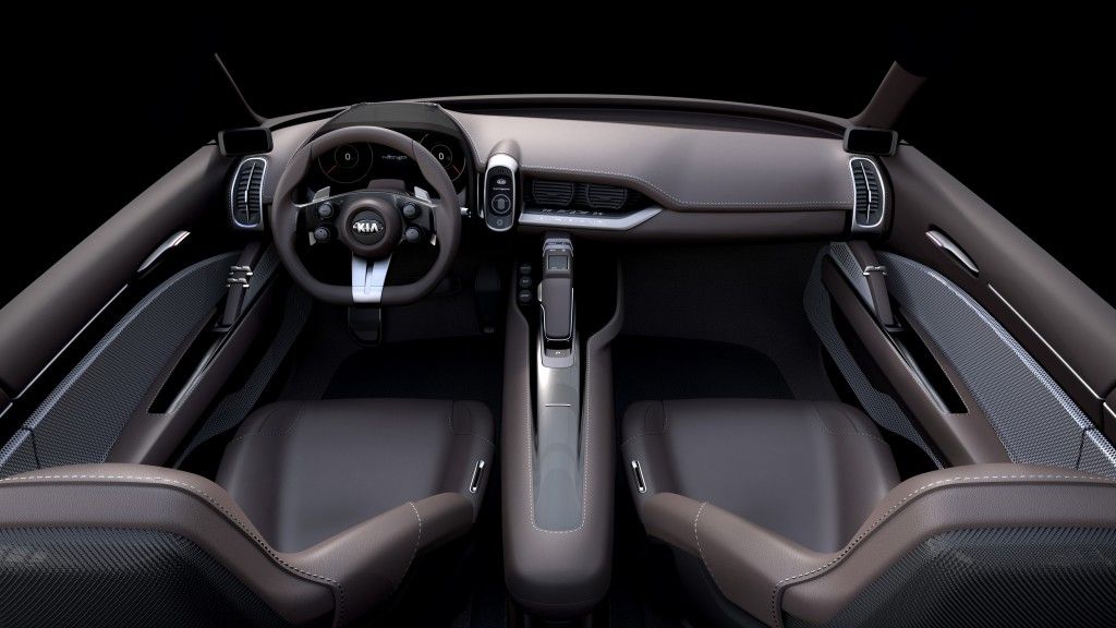 Seoul Motor Show 2015: Weltpremiere der Studie Kia Novo 5 Kia Novo Innenansicht