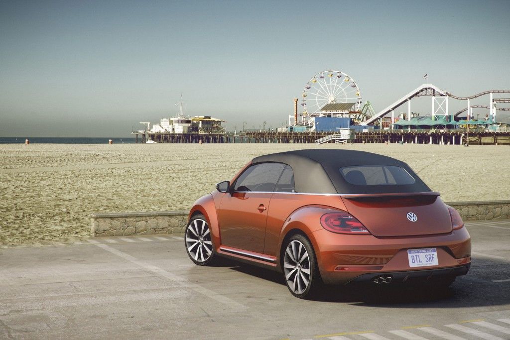 New York Motor Show 2015: VW zeigt stylische Beetle Studien 6 Volkswagen Studie Beetle Cabriolet Wave