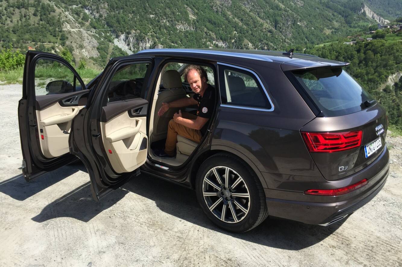 Die ersten Fotos des brandneuen Audi Q7, der 2. Generation 2 der-Autotester