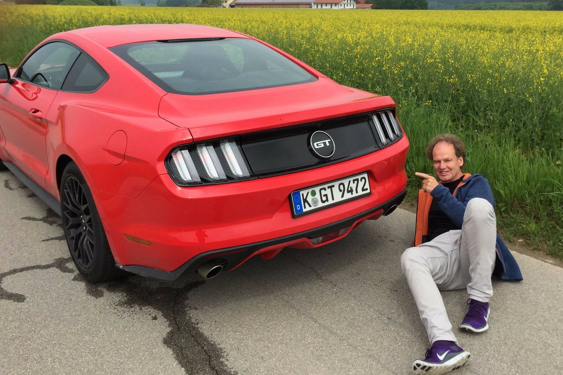 Blind Date im Ford Mustang 8 der-Autotester
