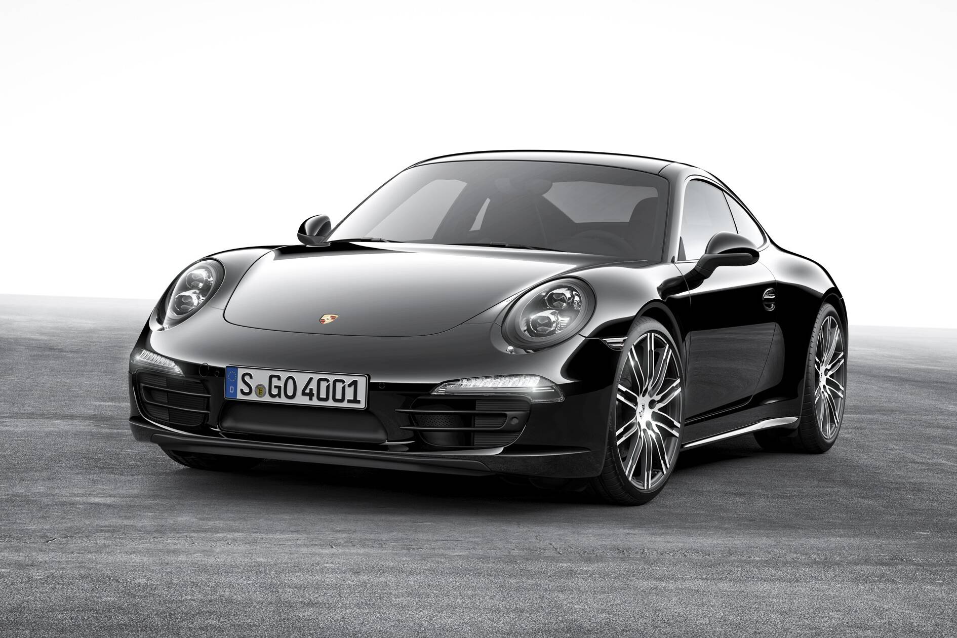 Schwarz ist die Farbe der neuen Sonderserie von Porsche 5 der-Autotester