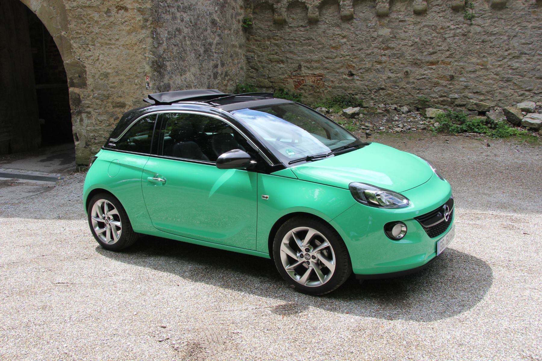 Nun mit Faltdach und Automatik - Opel Adam “Open Air" 4 der-Autotester