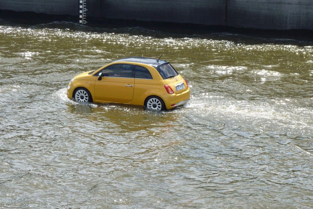 Im Main er- und aufgefrischt - Der Fiat 500 14 der-Autotester