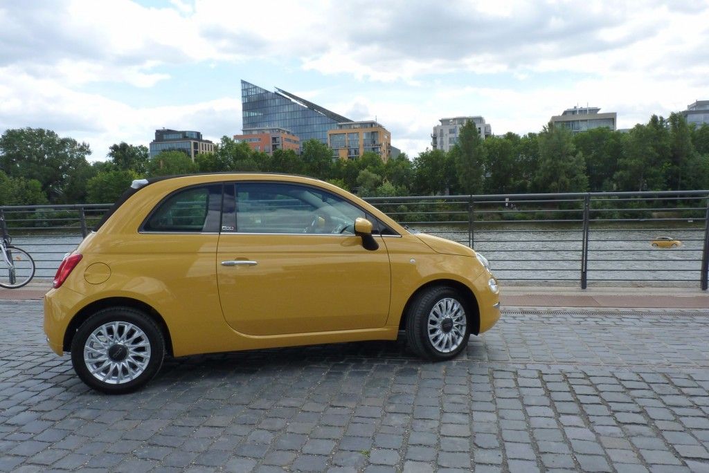 Im Main er- und aufgefrischt - Der Fiat 500 12 der-Autotester