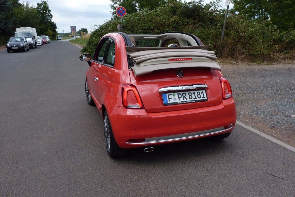 Im Main er- und aufgefrischt - Der Fiat 500 3 der-Autotester