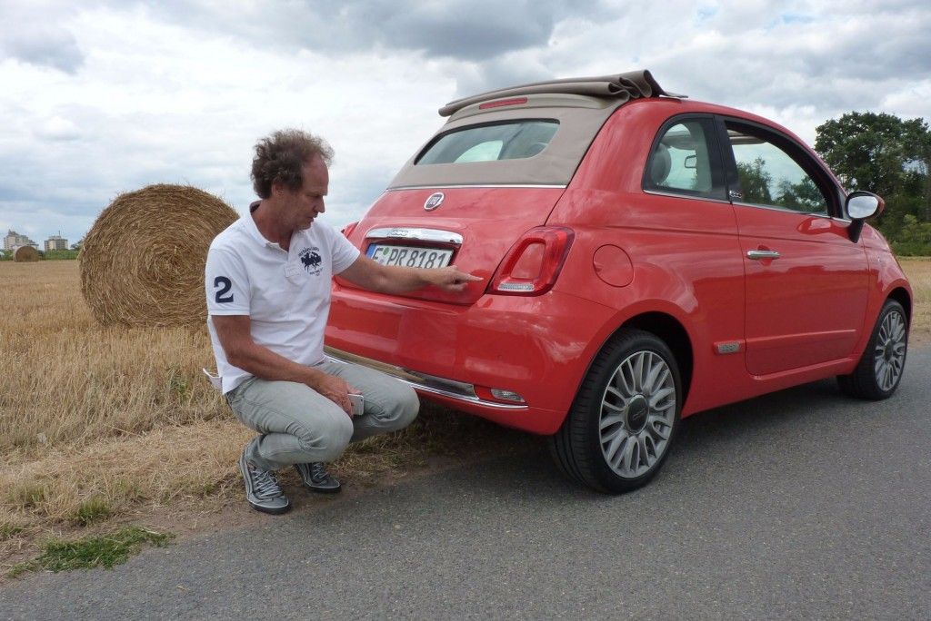 Im Main er- und aufgefrischt - Der Fiat 500 2 der-Autotester