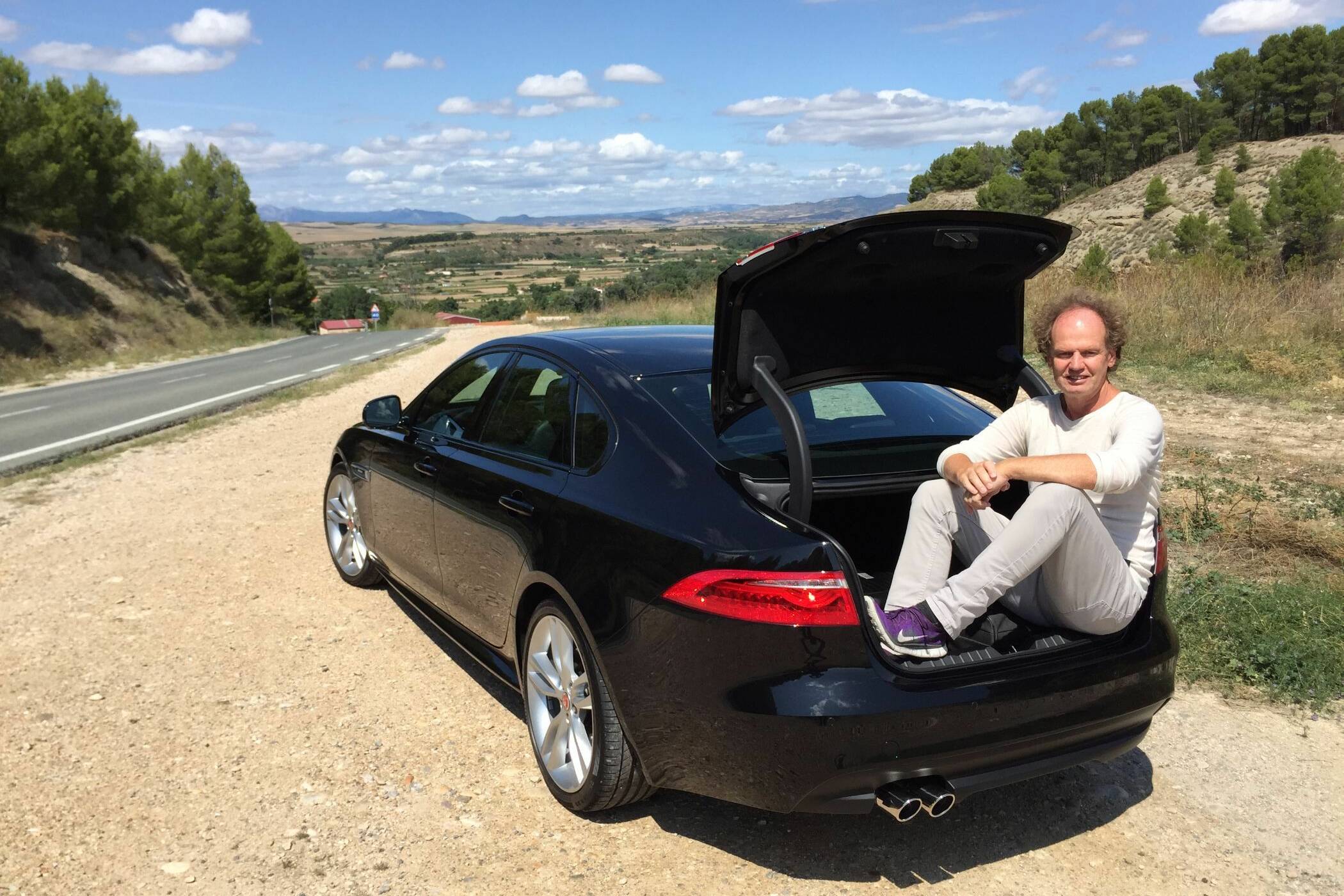 Schnappschüsse vom neuen Jaguar XF 3 der-Autotester