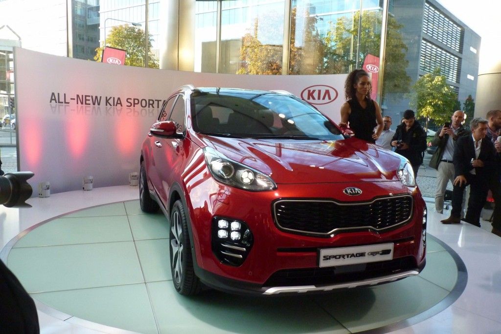 IAA 2015: Erste Fotos vom Kia Sportage 6 der-Autotester