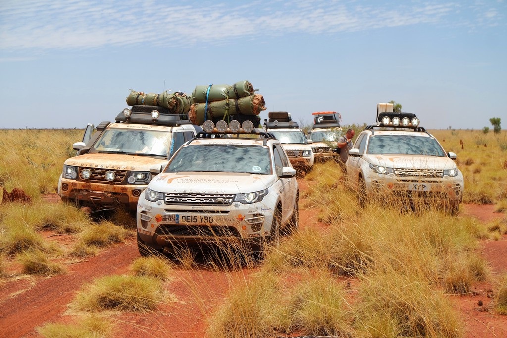 Land Rover Experience Australia 2015: Helikopter und die schwarze Schlange 3 der-Autotester