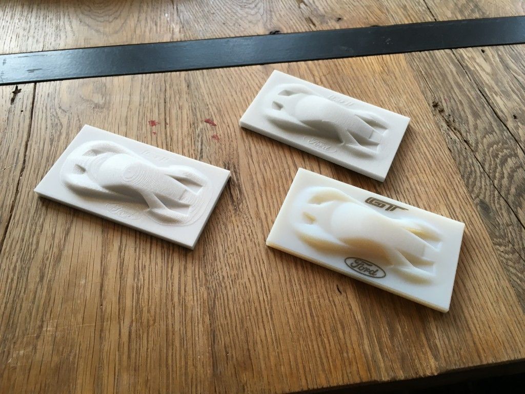 Ford nutzt den 3D-Druck expansiv 6 Ford GT (F40) 3D-Skulptur