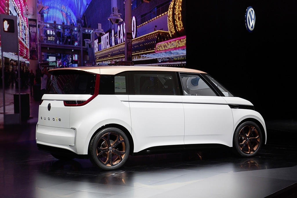 CES Las Vegas: Weltpremiere des BUDD-e von Volkswagen 6 der-Autotester