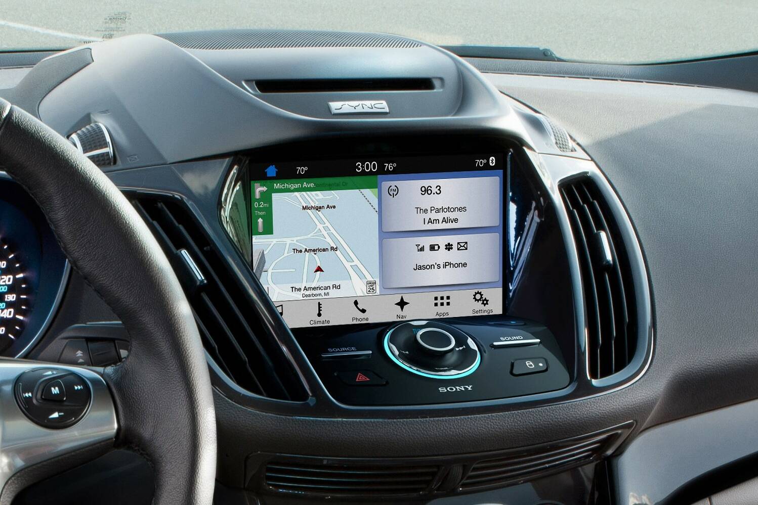 Ford stellt das neue, sprachgesteuerte SYNC 3-System vor 7 der-Autotester