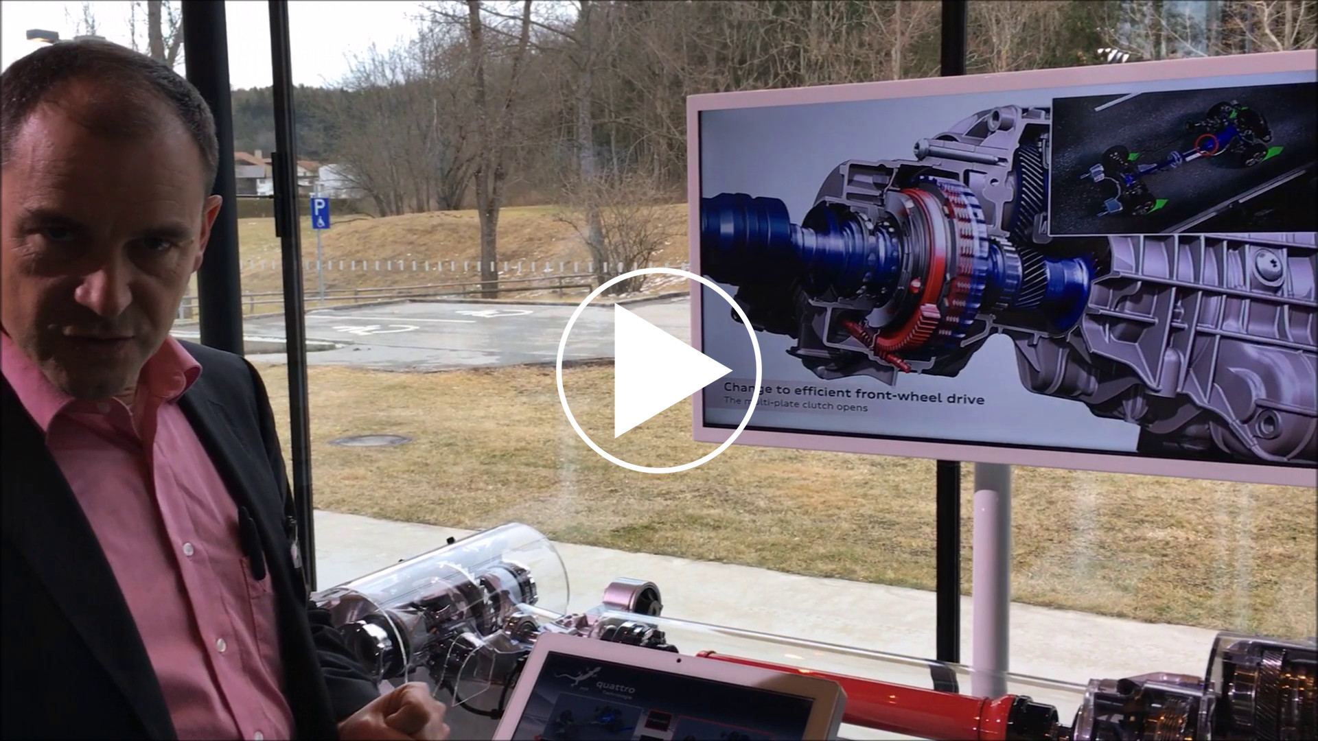 Audi mit prädiktivem Allradsystem - Quattro in seiner modernen Form 3 Entwicklungsleiter Dr. Rolf Kronstorfer