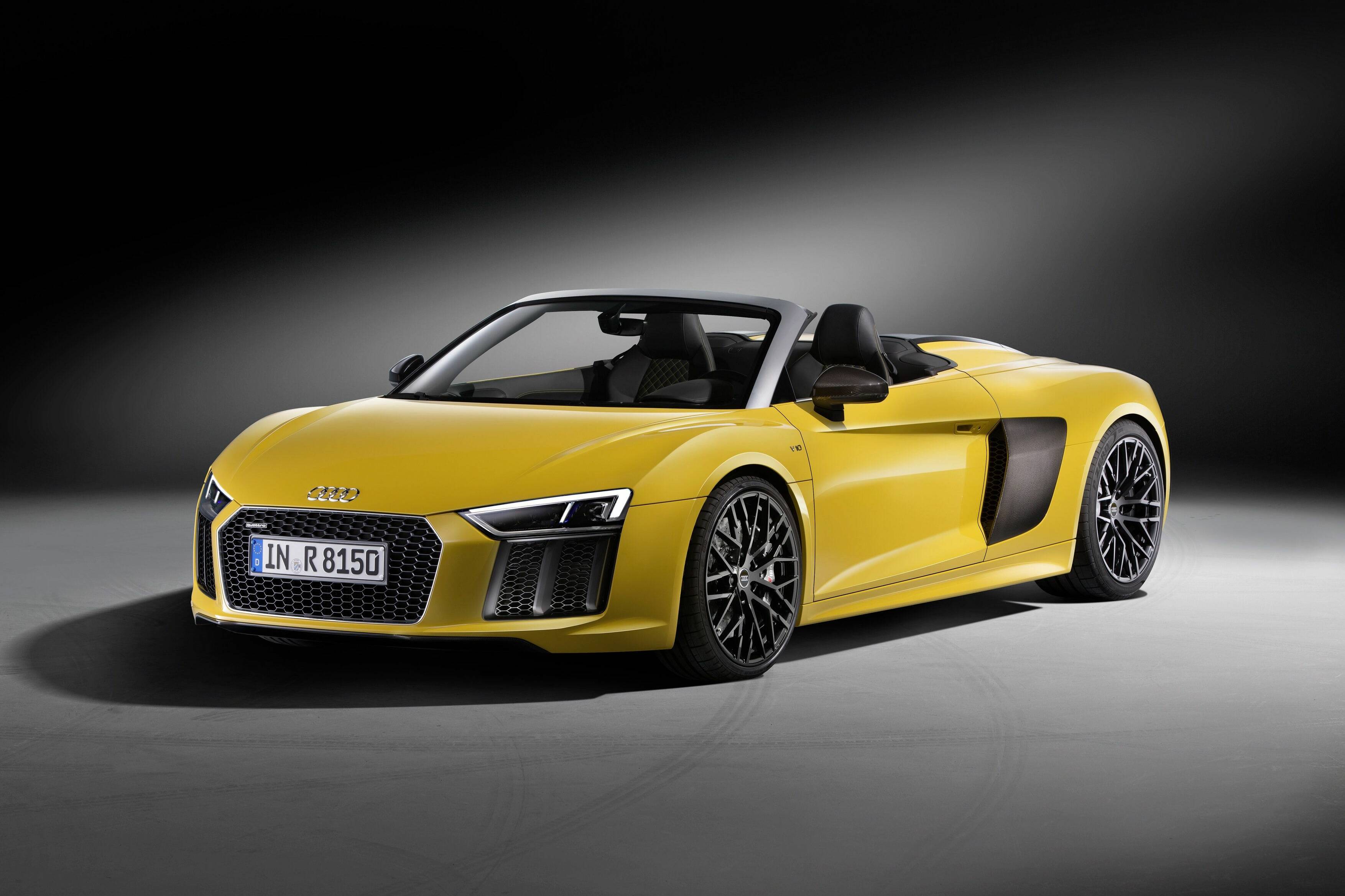 Neuer Audi R8 Spyder V10: Premiere auf der New York International Auto Show 7 der-Autotester