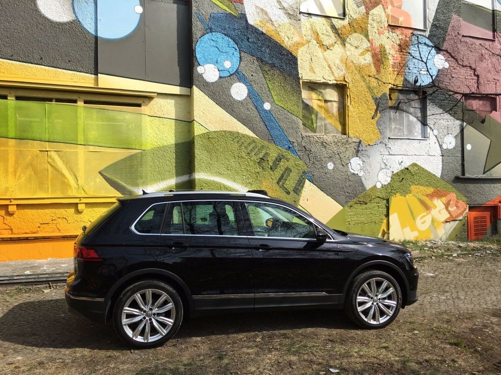 Der neue Tiguan - schöner, größer, besser 1 VW Tiguan Seitenansicht 2016