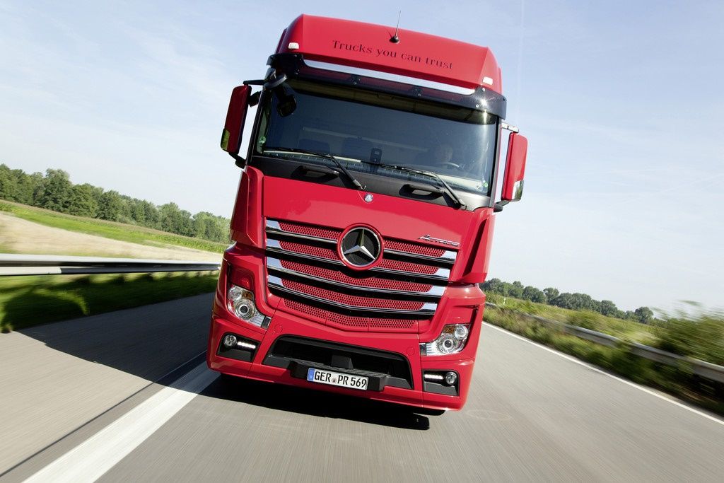 Lastwagen weiter auf dem Vormarsch 7 der-Autotester