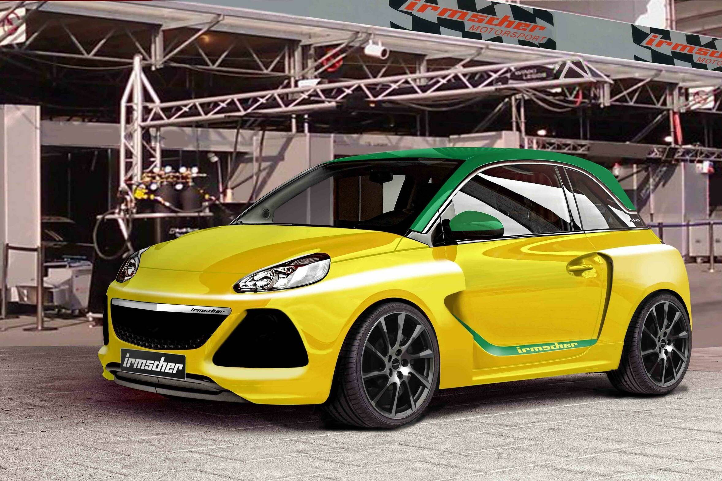 Irmscher-Konzeptfahrzeug auf Basis des Opel Adam 4 der-Autotester