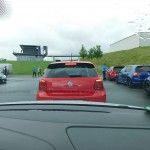 Wilde Fahrt mit heißen Volkswagen auf dem Bilster Berg 13 der-Autotester