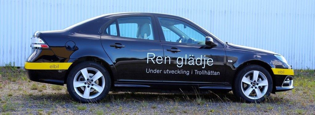 Aus Saab wird NEVS 1 Saab 9-3 Electric Vehicle Prototyp