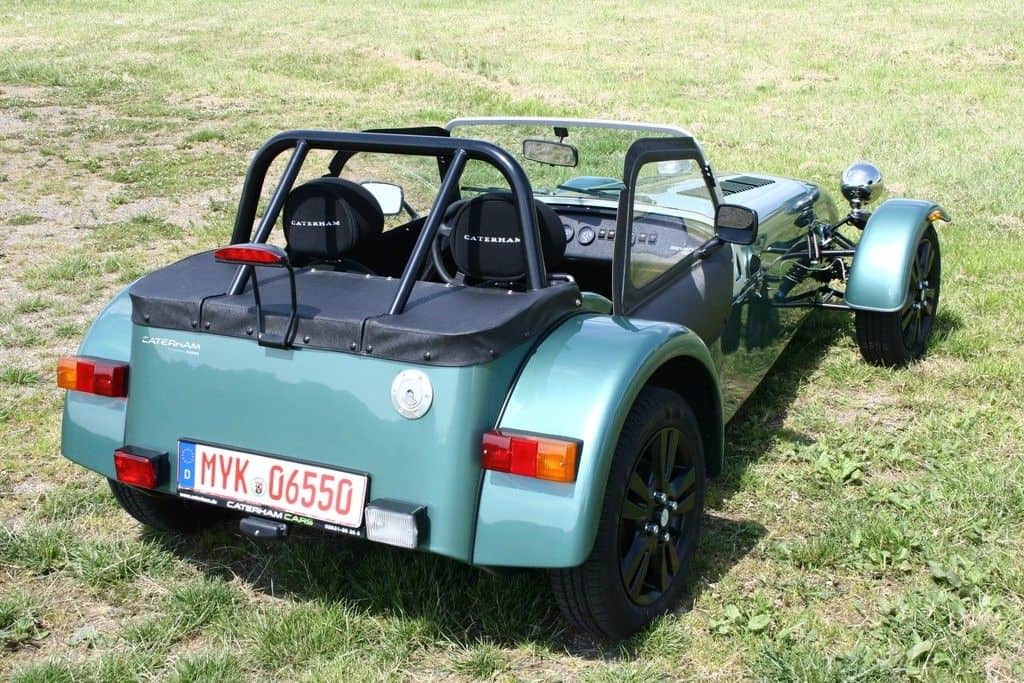Caterham Seven 165: Alles außergewöhnlich 2 Caterham Heck