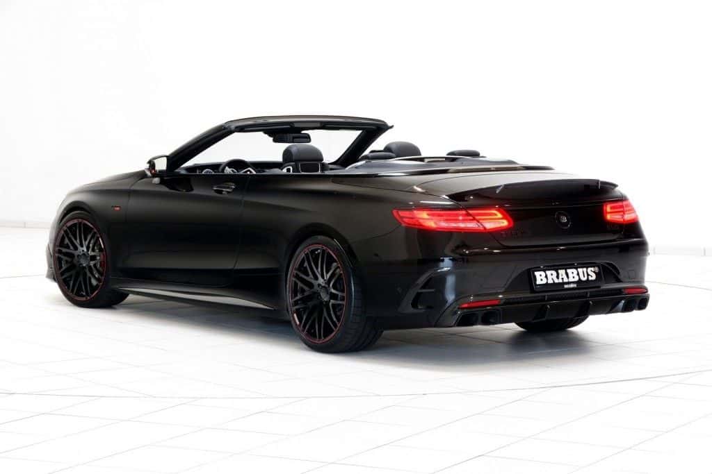 Brabus zeigt in Le Mans das schnellste Cabrio der Welt 1 Brabus 850 6.0 Biturbo Cabrio Heck