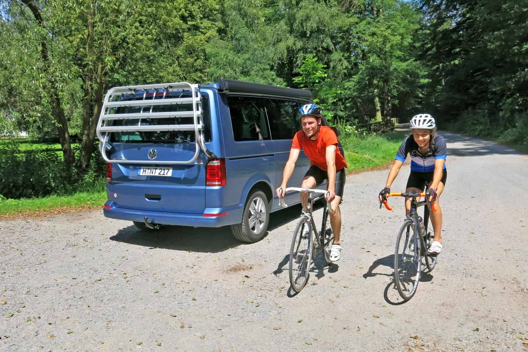 Das ideale Paar: Fahrrad und Campingbus 10 der-Autotester
