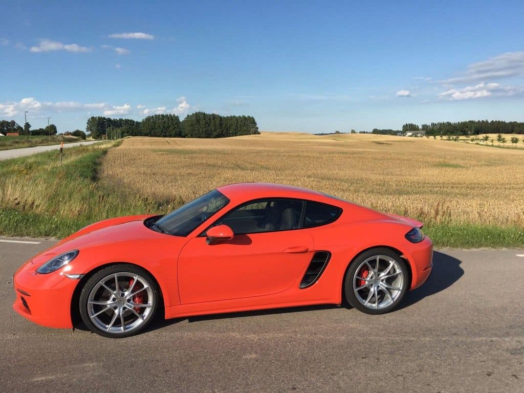 Porsche toppt den Cayman 3 Porsche Cayman S Seitenansicht