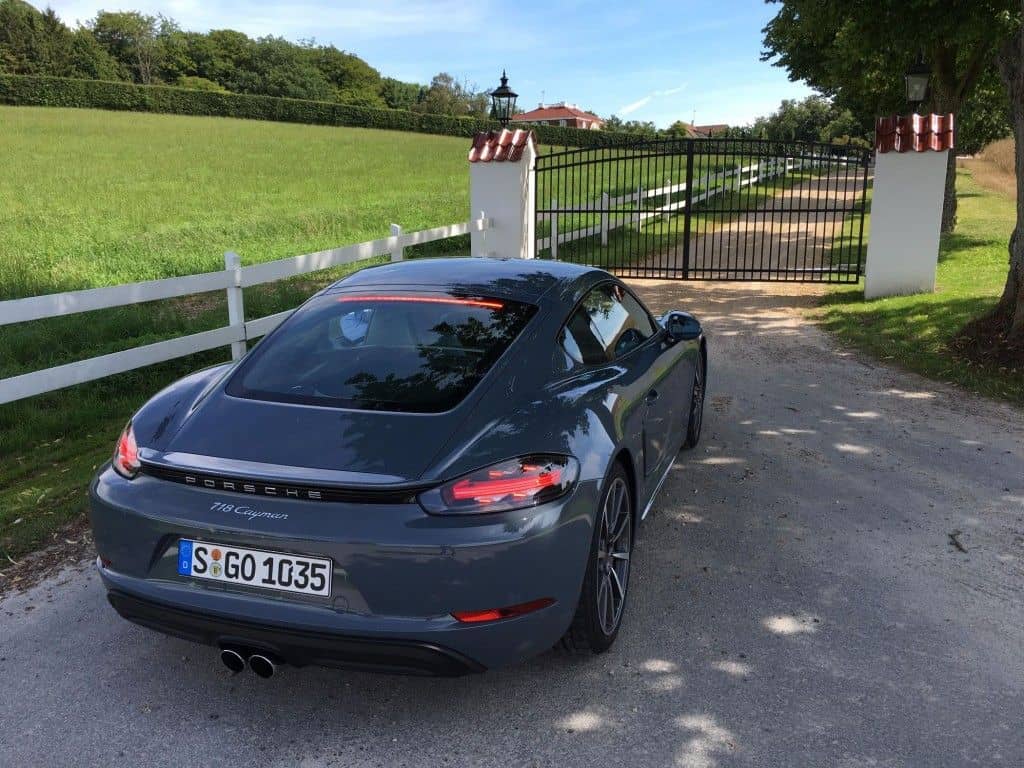 Porsche toppt den Cayman 1 Porsche Cayman Heck