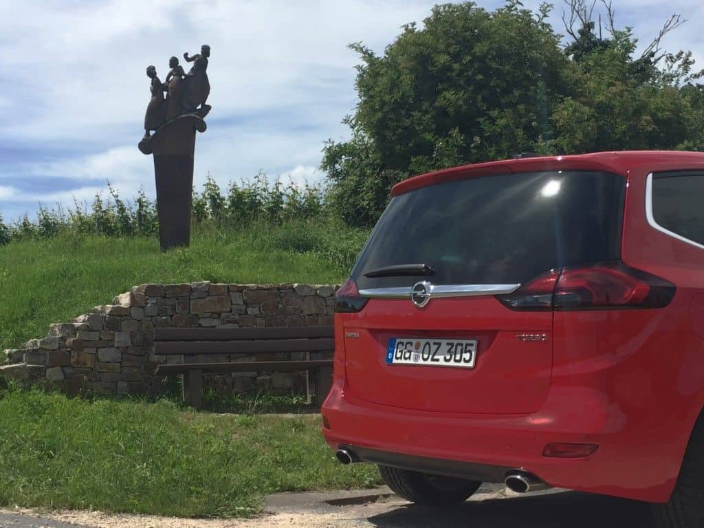 Opel Zafira - der Ronaldo unter den Familienvans 14 Opel Zafira Heckklappe