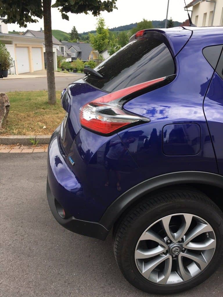 Im Nissan Juke über die Nordschleife 13 Nissan Juke Felge