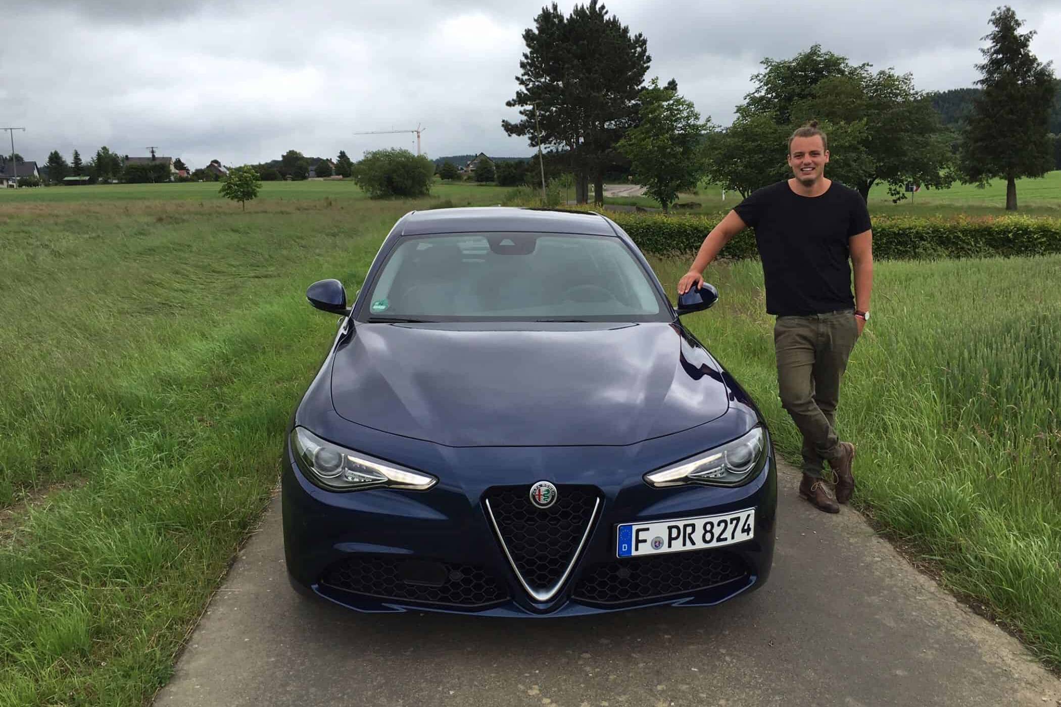 Mit der neuen Alfa Romeo Giulia auf dem Nürburgring 4 der-Autotester