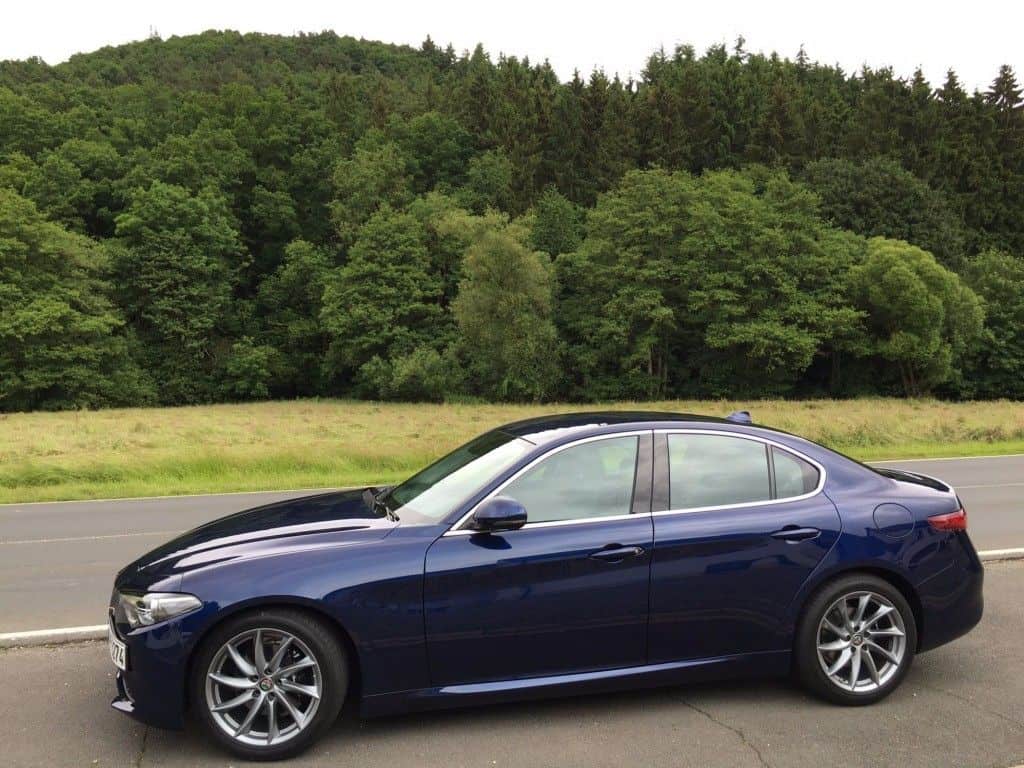 Mit der neuen Alfa Romeo Giulia auf dem Nürburgring 1 der-Autotester