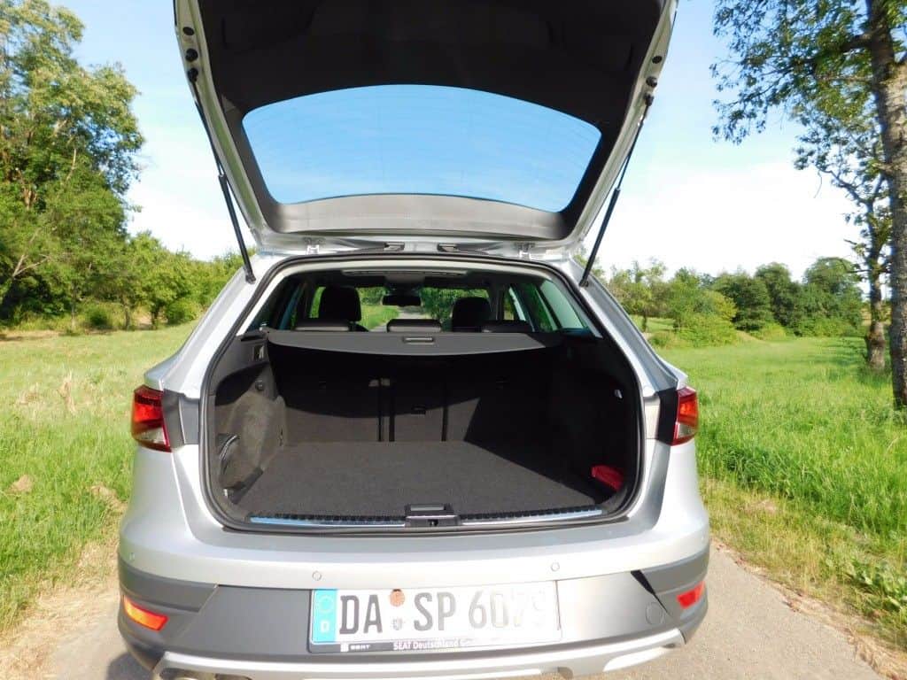 Seat Leon X-Perience 2.0 TDI - der sportliche Spanier im Offroad-Look 7 Seat Leon X-Perience 2.0 TDI Kofferraum