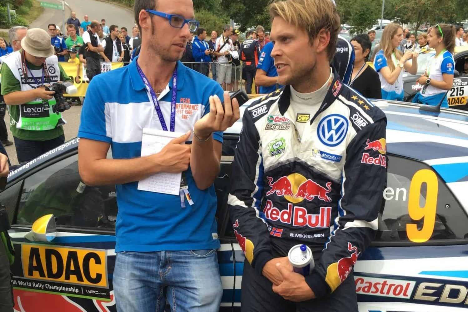 Führung für Andreas Mikkelsen bei der ADAC Rallye Deutschland 1 der-Autotester