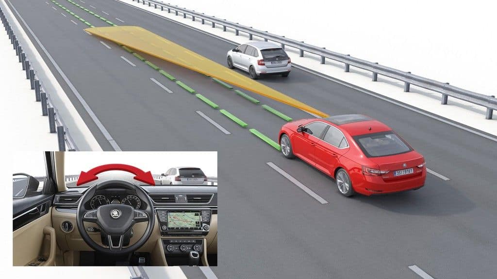 Fahrerassistenzsysteme - Was bedeutet Skodas "Vision Zero"? 4 Spurhalte-Assistent