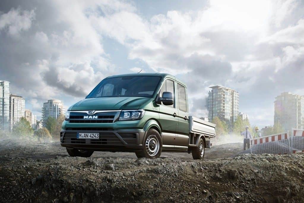 MAN bringt seinen ersten Transporter 4 der-Autotester