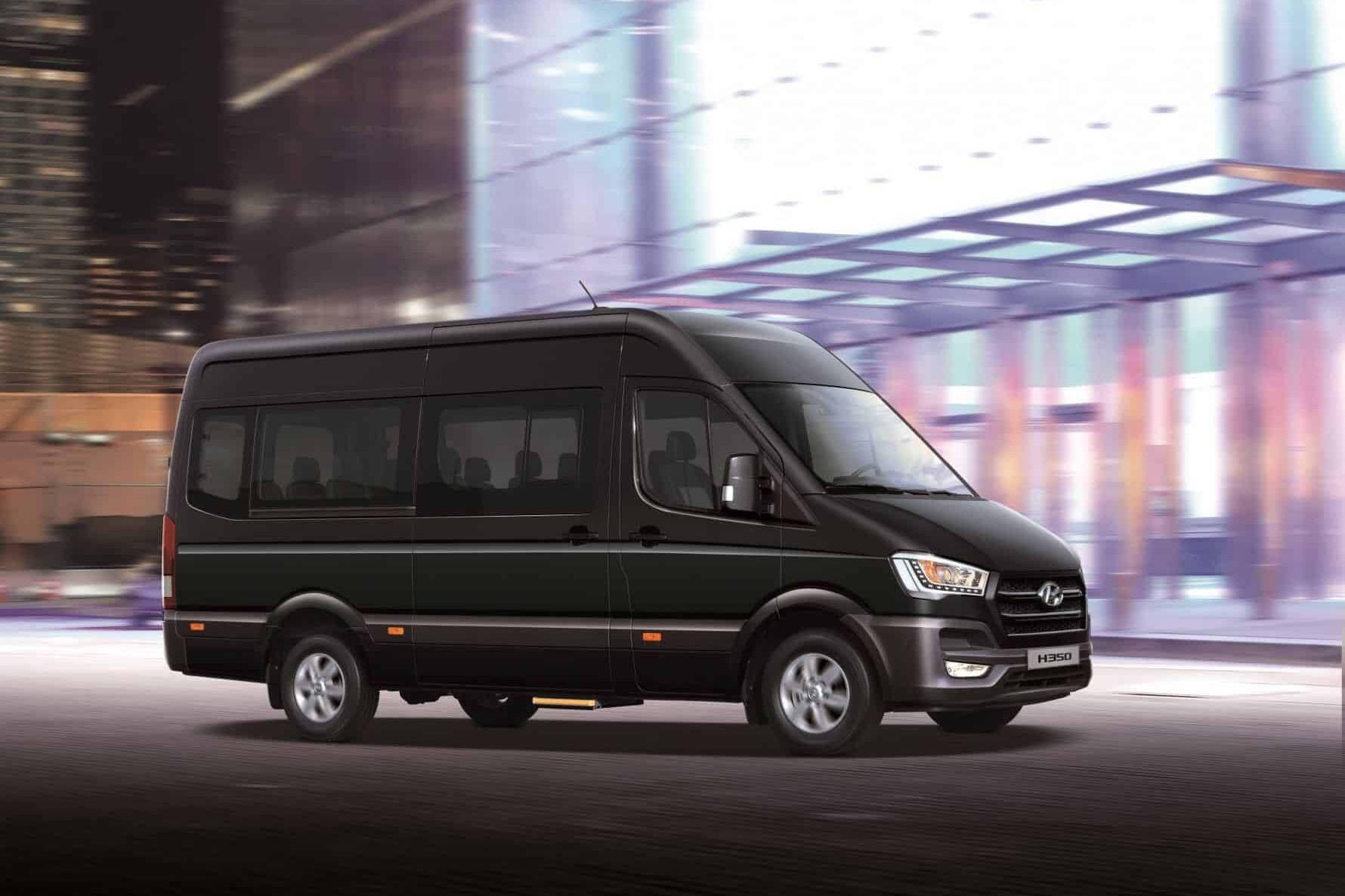 Hyundai H350 jetzt auch als 14-sitziger Bus 22 der-Autotester