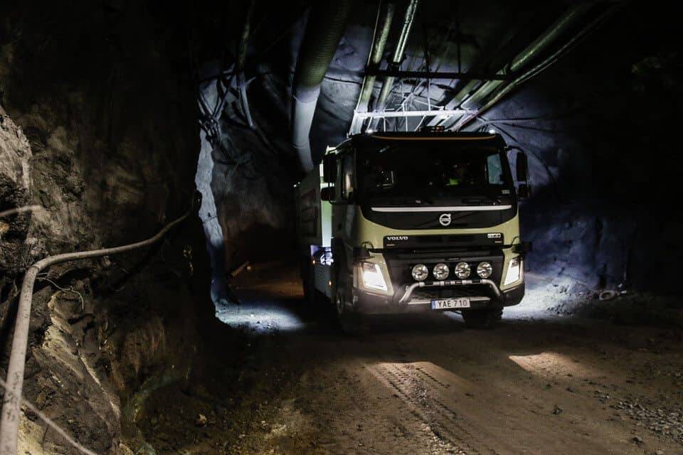 Volvo Trucks testet untertage 3 der-Autotester