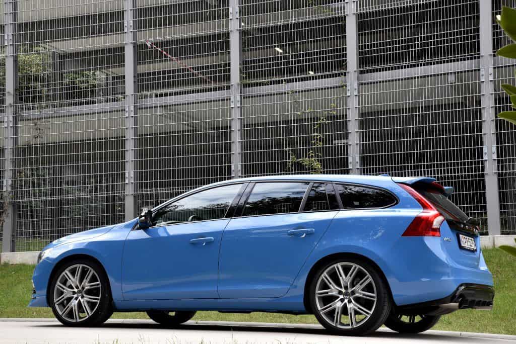 Volvo V60 Polestar - Der Superman auf dem Lehrerparkplatz 1 Volvo V60 Polestar Seitenansicht
