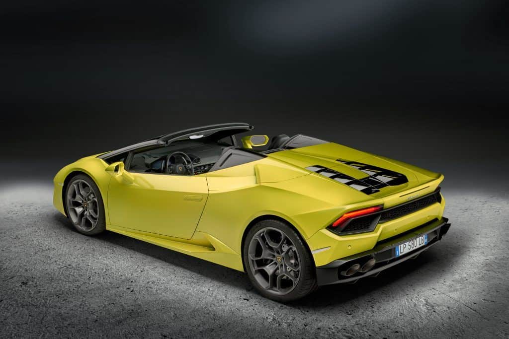 Lamborghini zeigt den Huracán RWD Spyder in Los Angeles 1 LAMBORGHINI HURACÁN RWD SPYDER