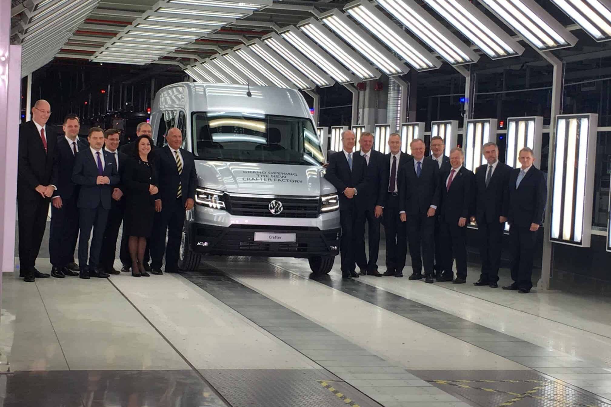 Neuer Crafter aus neuer Autofabrik 6 der-Autotester