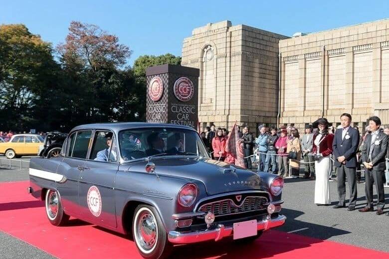 Toyopet Crown führt Oldtimer-Parade an 2 der-Autotester